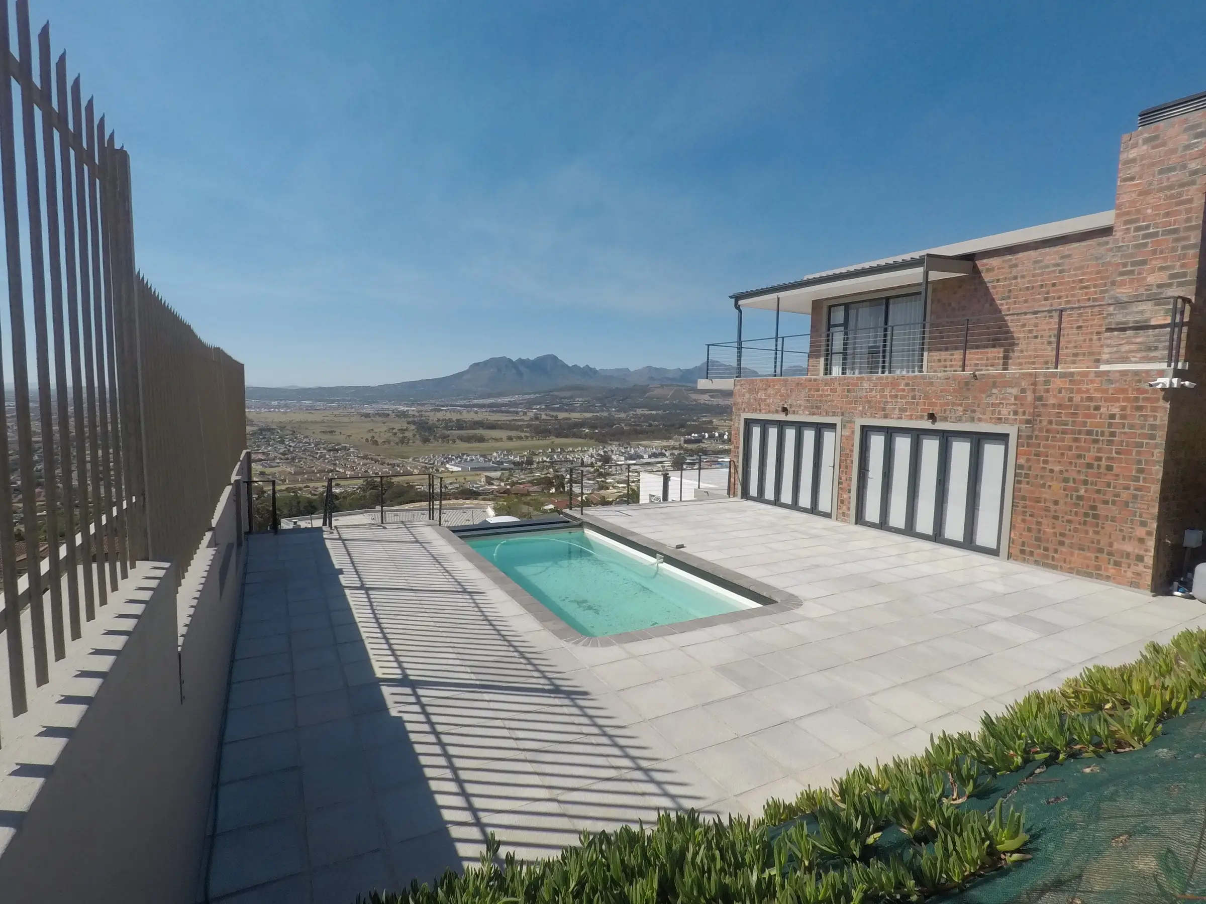 CAPECAST pool coping and paving in the Helderberg